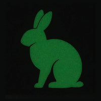 BUNNY RABBIT GITD PATCH - GLOW IN THE DARK - The Morale Patches