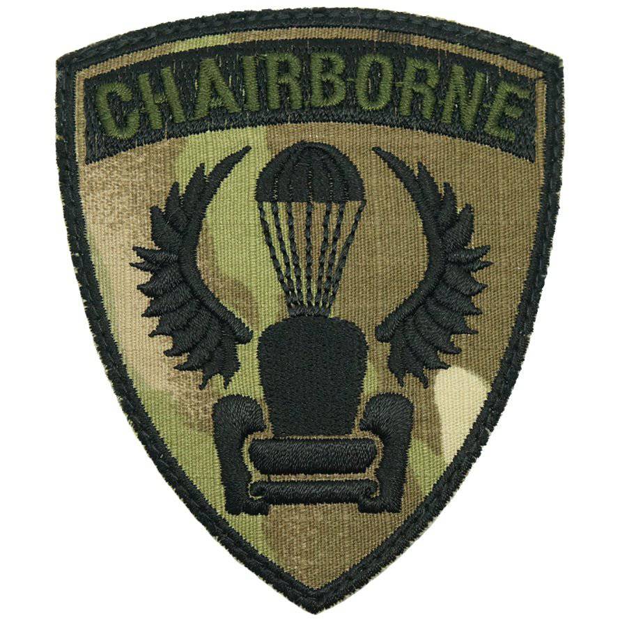 CHAIRBORNE WING PATCH - The Morale Patches