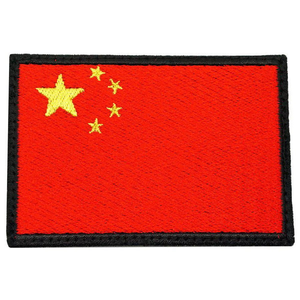 CHINA FLAG EMBROIDERY PATCH - LARGE - The Morale Patches