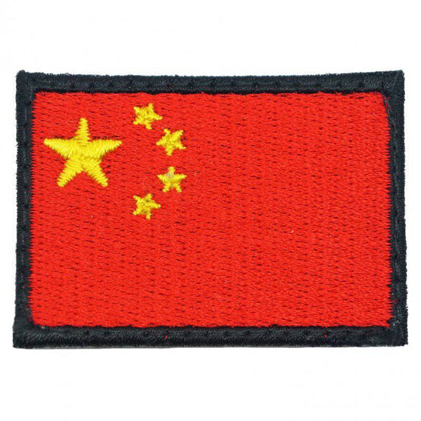 CHINA FLAG EMBROIDERY PATCH - MINI - The Morale Patches