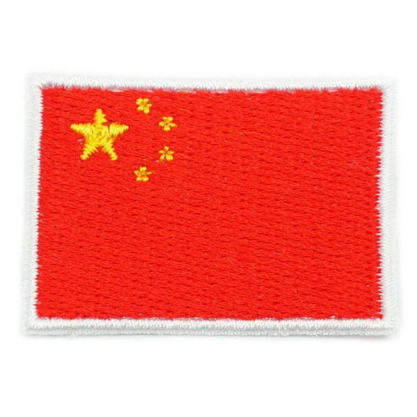 CHINA FLAG EMBROIDERY PATCH - MINI - The Morale Patches