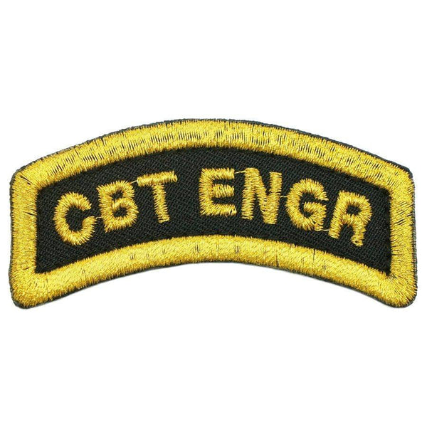 COMBAT ENGINEER TAB - BLACK GOLD - The Morale Patches