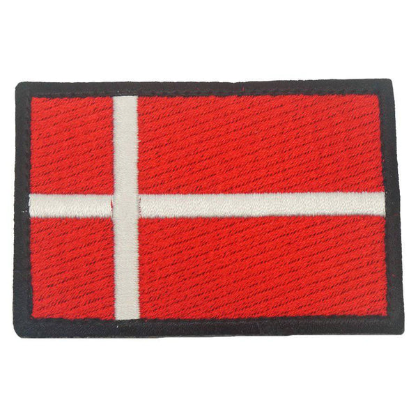 DENMARK FLAG EMBROIDERY PATCH - The Morale Patches
