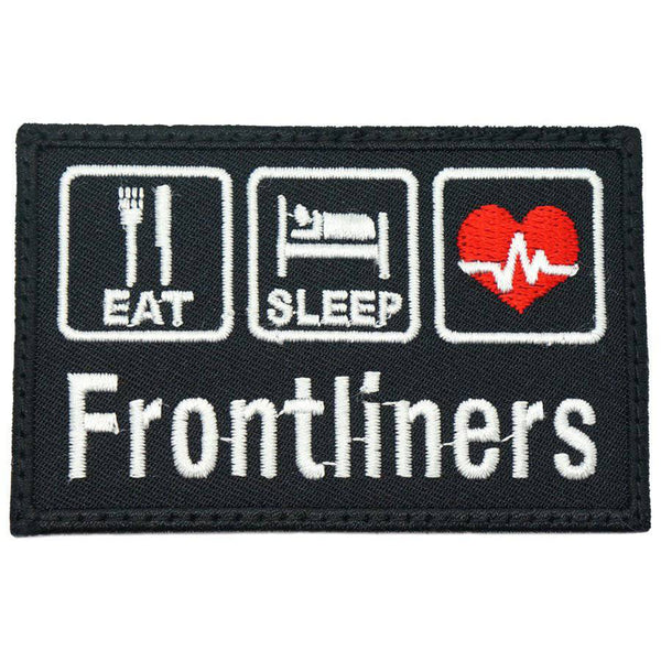 EAT . SLEEP . FRONTLINERS PATCH - The Morale Patches