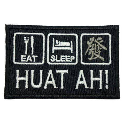 EAT . SLEEP . HUAT AH PATCH - The Morale Patches