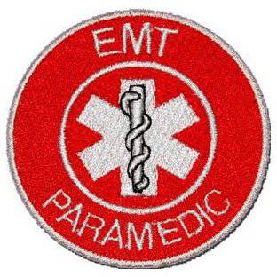 EMT PARAMEDIC PATCH - The Morale Patches