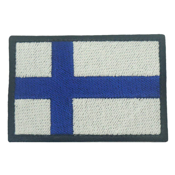 FINLAND FLAG EMBROIDERY PATCH - The Morale Patches