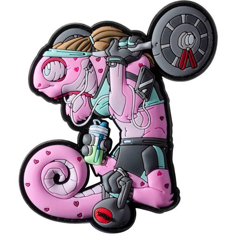 HELIKON-TEX CHAMELEON FIT GIRL PATCH - PINK - The Morale Patches