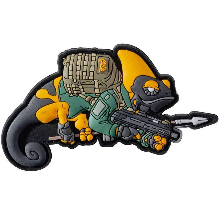 HELIKON-TEX CHAMELEON PATROL LINE EXCLUSIVE PATCH - YELLOW / GREEN - The Morale Patches