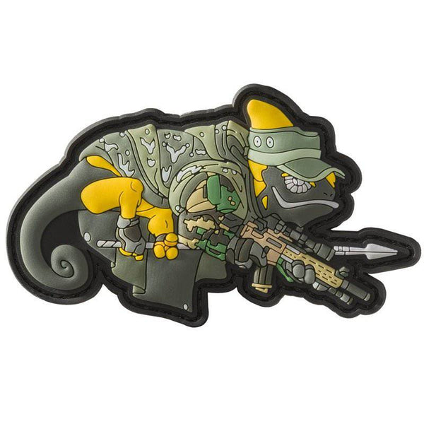 HELIKON-TEX CHAMELEON SURPLUS OPERATOR EXCLUSIVE PVC PATCH - YELLOW/GREEN - The Morale Patches