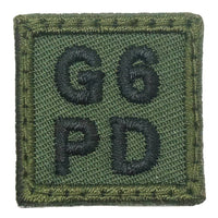 HGS ALLERGIES GROUP 1" PATCH, G6PD - The Morale Patches