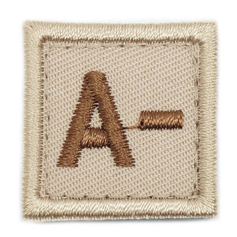 HGS BLOOD GROUP 1" PATCH, A- - The Morale Patches