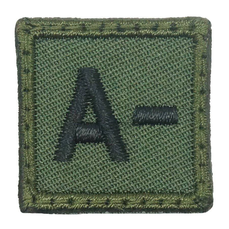 HGS BLOOD GROUP 1" PATCH, A- - The Morale Patches