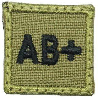 HGS BLOOD GROUP 1" PATCH, AB+ - The Morale Patches