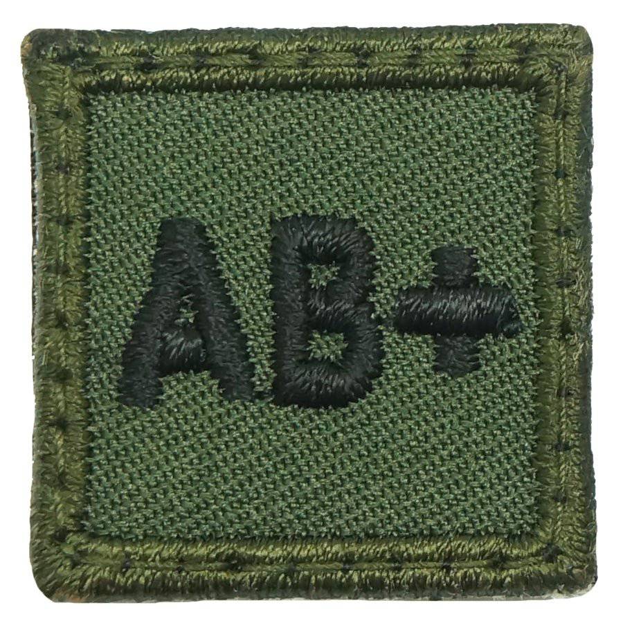 HGS BLOOD GROUP 1" PATCH, AB+ - The Morale Patches