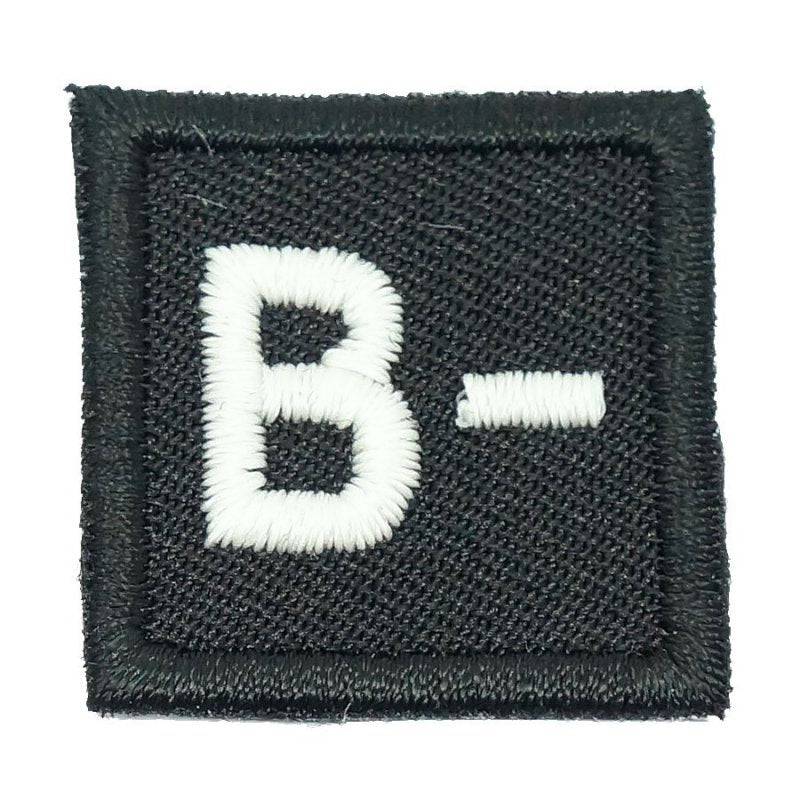 HGS BLOOD GROUP 1" PATCH, B- - The Morale Patches