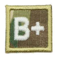 HGS BLOOD GROUP 1" PATCH, B+ - The Morale Patches