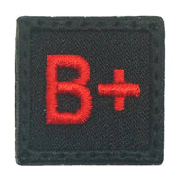 HGS BLOOD GROUP 1" PATCH, B+ - The Morale Patches