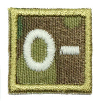 HGS BLOOD GROUP 1" PATCH, O- - The Morale Patches