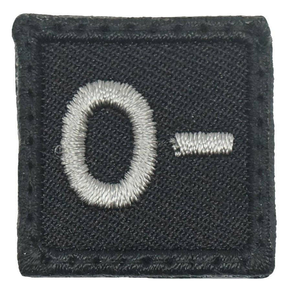 HGS BLOOD GROUP 1" PATCH, O- - The Morale Patches