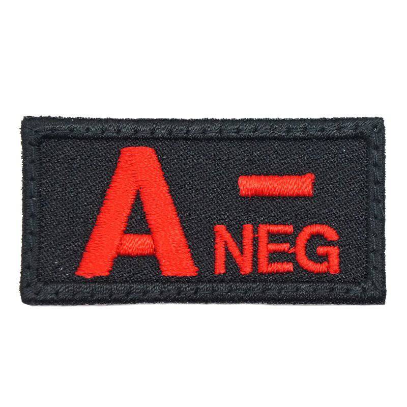 HGS BLOOD GROUP PATCH - A NEGATIVE - The Morale Patches