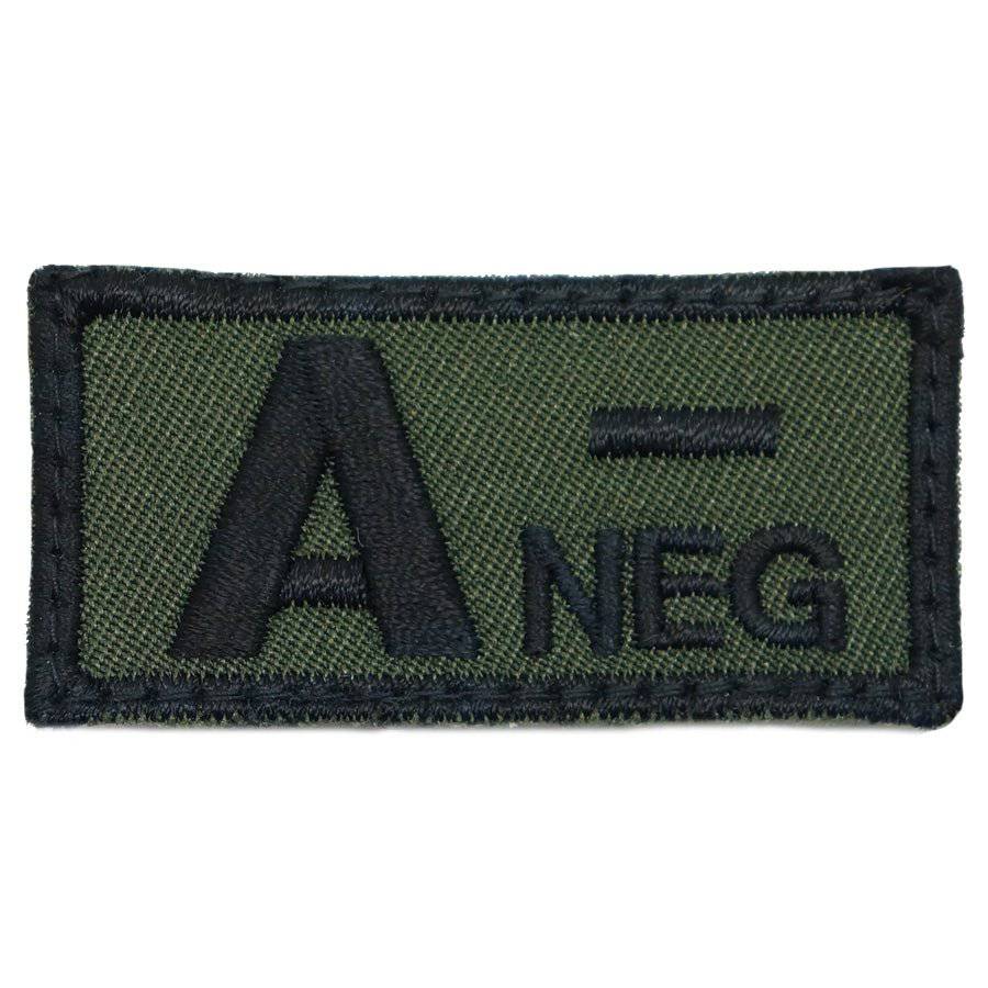 HGS BLOOD GROUP PATCH - A NEGATIVE - The Morale Patches