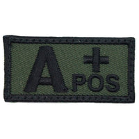 HGS BLOOD GROUP PATCH - A POSITIVE - The Morale Patches