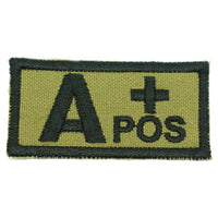 HGS BLOOD GROUP PATCH - A POSITIVE - The Morale Patches