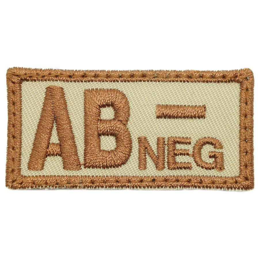 HGS BLOOD GROUP PATCH - AB NEGATIVE - The Morale Patches