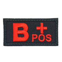 HGS BLOOD GROUP PATCH - B POSITIVE - The Morale Patches