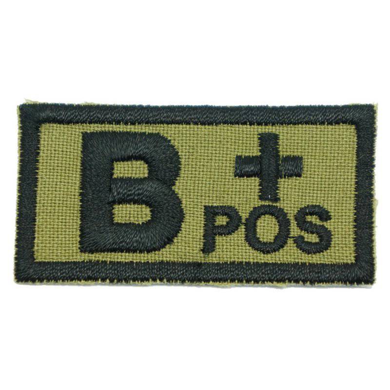 HGS BLOOD GROUP PATCH - B POSITIVE - The Morale Patches