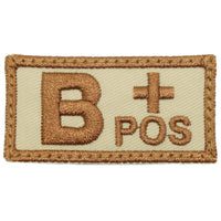 HGS BLOOD GROUP PATCH - B POSITIVE - The Morale Patches