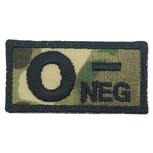 HGS BLOOD GROUP PATCH - O NEGATIVE - The Morale Patches