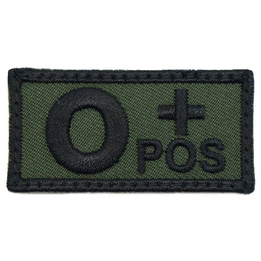 HGS BLOOD GROUP PATCH - O POSITIVE - The Morale Patches