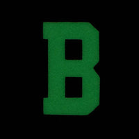 HGS LETTER B PATCH - GLOW IN THE DARK - The Morale Patches