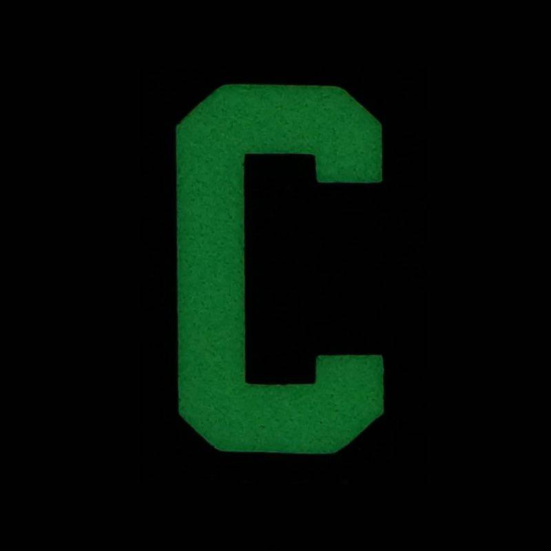 HGS LETTER C PATCH - GLOW IN THE DARK - The Morale Patches