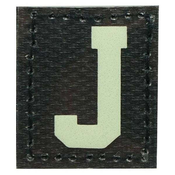 HGS LETTER J PATCH - GLOW IN THE DARK - The Morale Patches