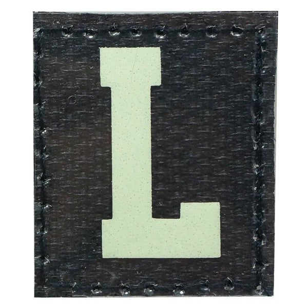 HGS LETTER L PATCH - GLOW IN THE DARK - The Morale Patches