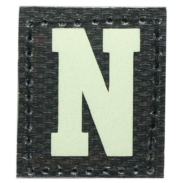 HGS LETTER N PATCH - GLOW IN THE DARK - The Morale Patches