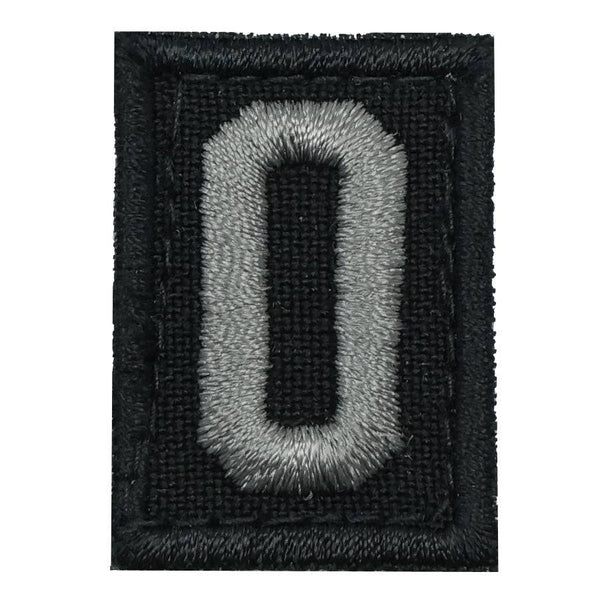 HGS NUMBER 0 PATCH - BLACK FOLIAGE - The Morale Patches