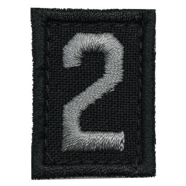 HGS NUMBER 2 PATCH - BLACK FOLIAGE - The Morale Patches