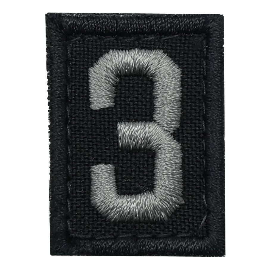 HGS NUMBER 3 PATCH - BLACK FOLIAGE - The Morale Patches