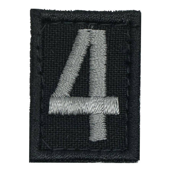 HGS NUMBER 4 PATCH - BLACK FOLIAGE - The Morale Patches