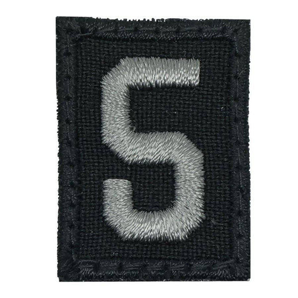 HGS NUMBER 5 PATCH - BLACK FOLIAGE - The Morale Patches