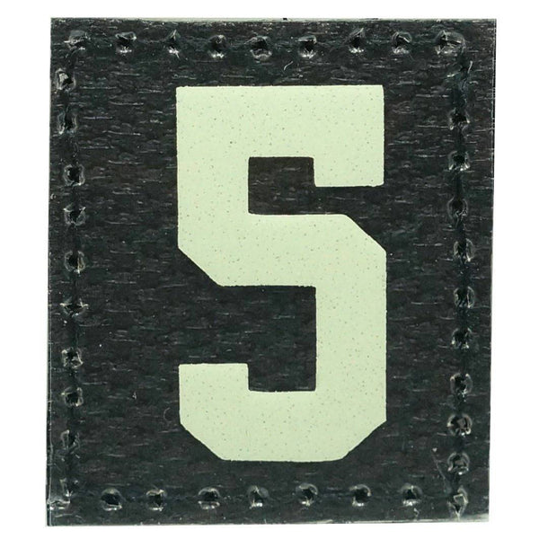 HGS NUMBER 5 PATCH - GLOW IN THE DARK - The Morale Patches