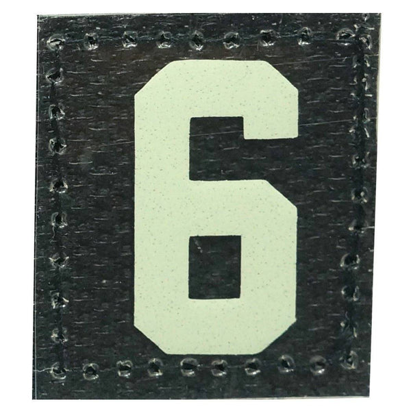 HGS NUMBER 6 OR 9 PATCH - GLOW IN THE DARK - The Morale Patches