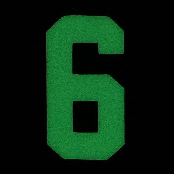 HGS NUMBER 6 OR 9 PATCH - GLOW IN THE DARK - The Morale Patches