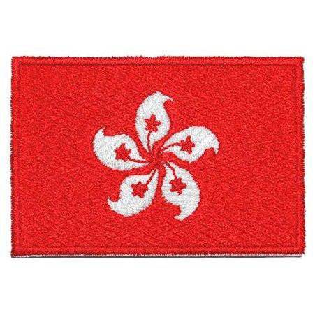 HONG KONG FLAG EMBROIDERY PATCH - LARGE - The Morale Patches