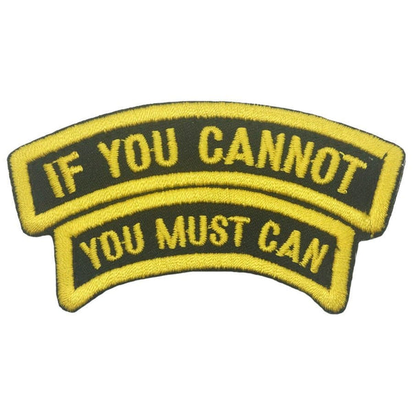 IF YOU CANNOT, YOU MUST CAN TAB - The Morale Patches