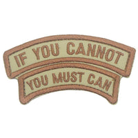 IF YOU CANNOT, YOU MUST CAN TAB - The Morale Patches